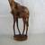 Vintage Hand Carved Wooden Giraffe Figurine Made in Kenya Africa 25" 9 thumbnail