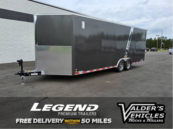 2026 Legend 8.5X24+3 TRAILMASTER Cargo Trailer 14k GVWR 1