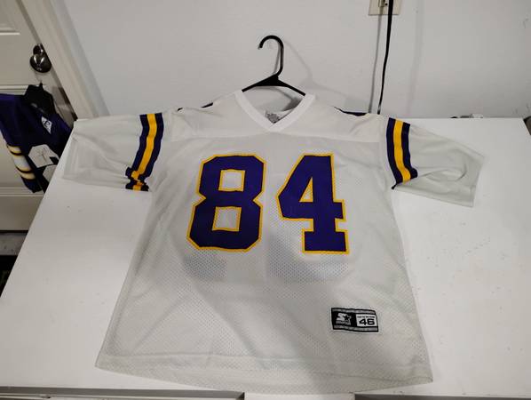 Randy Moss Away Starter Jersey; Medium 1