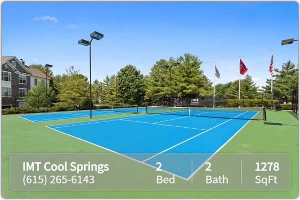 $2,190 / 2br - 1278ft2 - ¡Un excelente lugar para relajarse y descansar! ¡Hermoso vecindario! (Franklin - Cool Springs Mall)63904820977411122