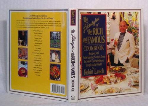 Two Robin Leach Autografted Cook Books 1