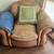 Large and super comfortable leather over stuffed chair for sale! 2 thumbnail