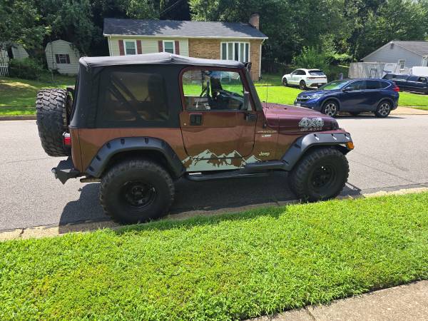 2001 Jeep Wrangler SE - $6,500 (Rose Hill)63487207961475123
