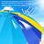 New AMMSUN Multicolor BLUE 7.5FT Tilt Beach UMBRELLA Heavy Duty ANCHOR 6 thumbnail