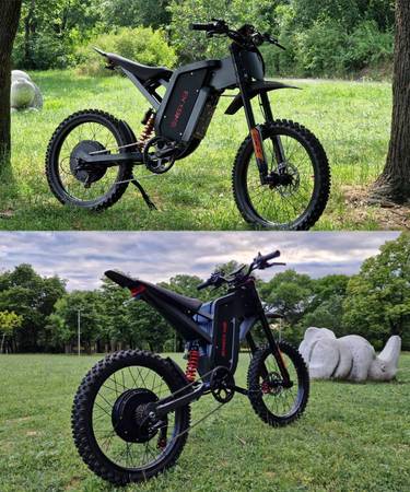 EKXBIKE X21 Max 19" Electric Dirt Bike Dual Hydraulic Shock 1