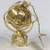 1999 Baldwin Gold Christmas Ornament  Limited Edition Millennium Globe 1 thumbnail