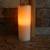 8" Flameless Flickering Candle, White 3 thumbnail
