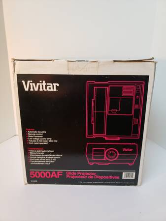 Vintage Vivitar 5000AF Slide Projector- NIB 1