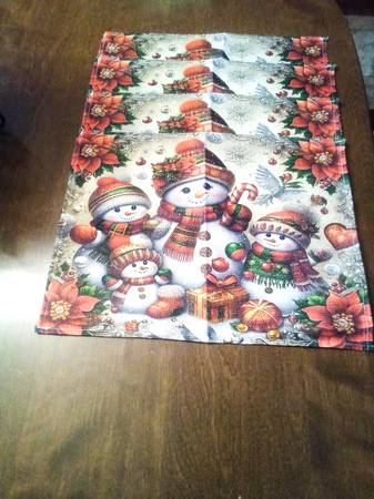 4 pc placemats brand new 1