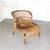 Vintage Rattan Barrel Lounge Chair | Mid-Century Bamboo Chair 6 thumbnail