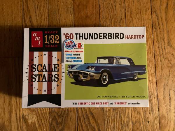 AMT 60 Thunderbird Hardtop 1:32 Scale 1