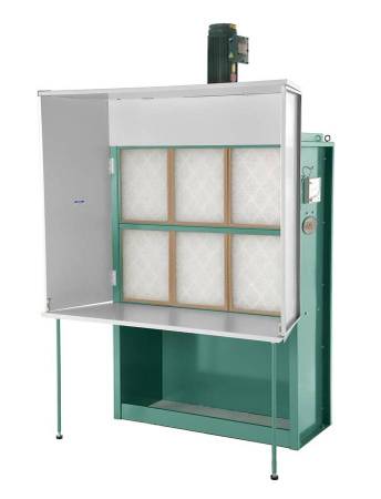 Grizzly G0533 3HP Dry Spray Booth 1