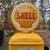 Vintage Art Deco Shell Bennett Full Size 83" Replica Yellow Gas Pump 4 thumbnail
