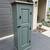 Handcrafted Chimney Pantry Linen Cabinet from Old Farmhouse Shutter 2 thumbnail