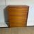 Vintage Danish Teak Dresser Mid Century Dovetail 5 Drawer Highboy Tall 13 thumbnail