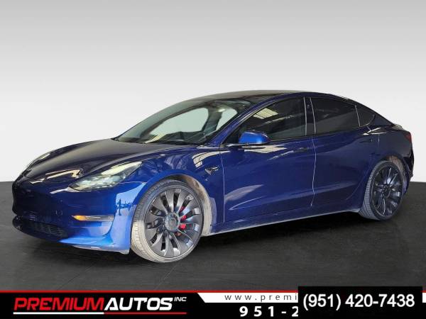 2021 Tesla Model 3 Performance Sedan AWD All Wheel Drive Electric 1