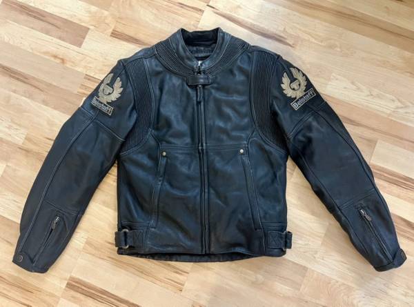 Belstaff Snetterton Heavy Leather Jacket Malenotti Era 1