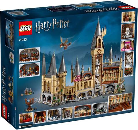 LEGO Harry Potter Hogwarts Castle 71043 Castle Model Building Kit With 1