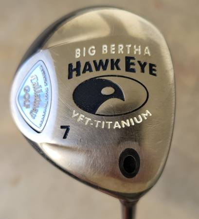 Callaway Hawkeye 7 fairway wood regular flex 1