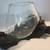 Hand Blown Molten Glass & StoneWood Terrarium/Vase/Fish Bowl - Premium 4 thumbnail