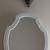 White Modern Design Wall Mirror - Hang Vertically / Horizontally 3 thumbnail