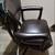 VINTAGE LEATHER EXECUTIVE OFFICE CHAIR ON WHEELS SIKES CHAIR 7 thumbnail