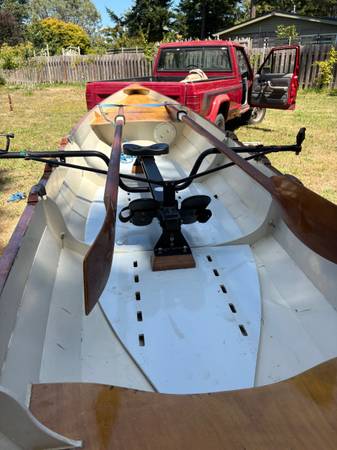 Wooden rowing yawl - $1,700 (Lopez island)634358620179231227