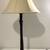 Table Lamp - Brown Base - Beige fabric shade - EUC 1 thumbnail
