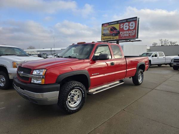 2003 CHEVY SILVERADO 2500HD EXT CAB LONG BED 4X4 1