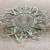 Federal Clear Glass Petal Flower Bread and Butter Plates 2 thumbnail
