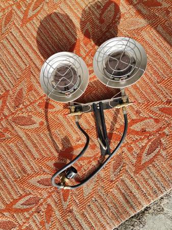 Propane tank mounted heater 1