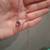 New Purple CZ Stone Necklace with White Gold Plated Extension Chain 1 thumbnail