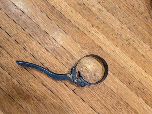 Oil filter removal strap wrench American made 1