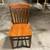 Hercules Series School house Back Mahogany Wood Restaurant Chairs 2 thumbnail