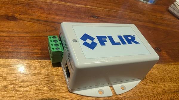 Flir POE Injector for camera. # 4113746 1