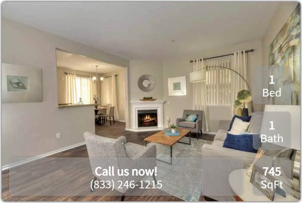 $1,778 / 1br - 745ft2 - Close to major transit and buslines! Great location for commuters (Citrus Heights)64043838632833120
