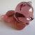 Fenton Pink Cranberry Bear paperweight 3 thumbnail