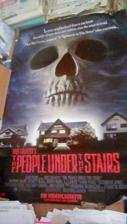People Under the Stairs Poster, Wes Craven 1