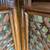 Vintage Rattan 3 Panel Sunburst Room Divider Screen 13 thumbnail