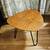2 MCM walnut wood coffee cocktail table sofa side end modern mid century minimal 7 thumbnail