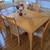 A dining table with 6 matching dining chairs 1 thumbnail