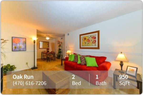 $1,081 / 2br - 950ft2 - A touch of modern living: 2 BR, 950 Sq Ft. (Jonesboro - Near Southway Shopping Center)63963857958147121
