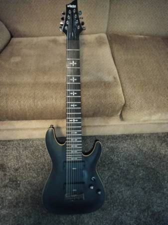 Schecter 8 String Guitar 1