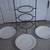 Food Server 3 Tier Metal Holder With 3 Dishes 2 thumbnail