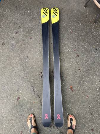 K2 160cm All-Terrain Rocker Skis - furniture - by owner