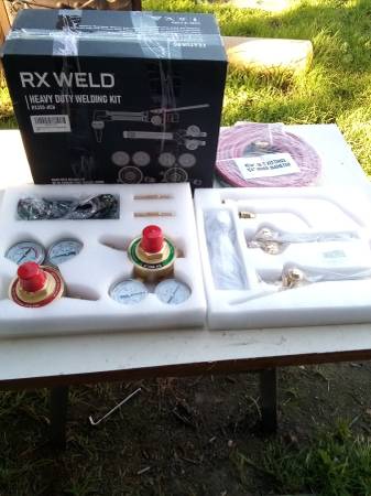 Oxygen- Acetelyene set, Everything but tanks, New 1