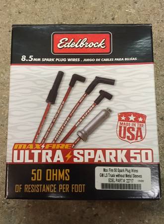 New Performance spark plug wires for GM LS engines 1