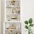 Homfa 71"H Bookcase with Doors 4 thumbnail