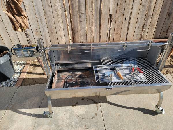 52" Charotis Spit Roaster Rotisserie 1