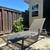 Gloster Metz Stacking Chaise w/ Wheels 1 thumbnail